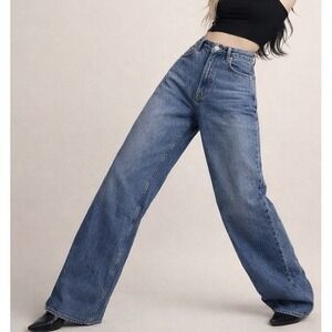 Citizens Of Humanity Paloma Wide Leg Baggy Siesta Jeans Blue *SZ  32 Modern